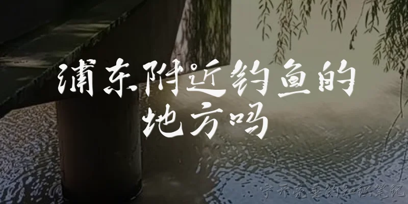 浦东附近钓鱼的地方吗:浦东附近有哪些免费的野钓地点？