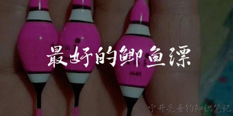 最好的鲫鱼漂:什么样的鲫鱼漂可以被称为最好的？